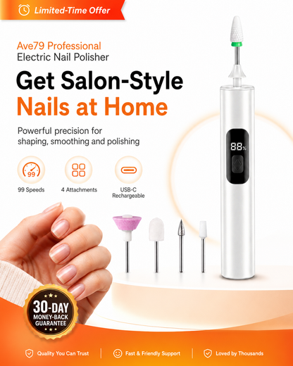 Professional Electric Nail Polisher