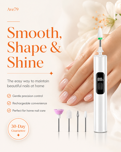 Professional Electric Nail Polisher