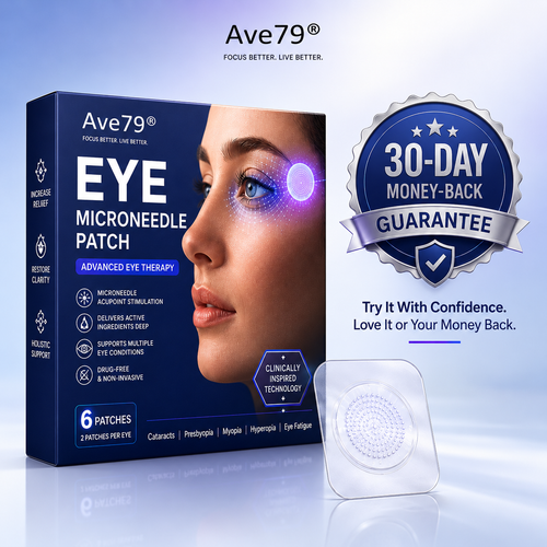 Transdermal Vision-Repair Eye Microneedle Patch